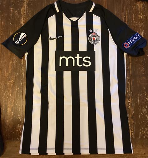 partizan belgrade football shirt